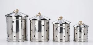 Stainless Steel Diya Cover