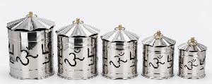 Stainless Steel Diya Cover
