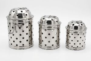 Stainless Steel Diya Cover