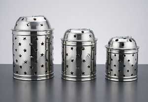 Stainless Steel Diya Cover