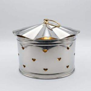 Stainless Steel Diya Cover