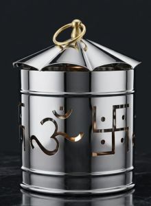 Stainless Steel Diya Cover