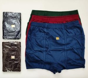 Men Inner Elastic Pocket Trunk