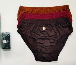 Men V Shape Elastic Cotton Brief