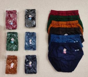 Plain Baby Elastic Jetty Underwear