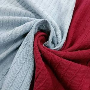 Jacquard Knitted Cotton Fabric