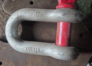 Mild Steel D Shackle With Safety Pin