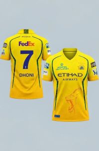 Chennai Yellow Fan Edition Cricket Jersey