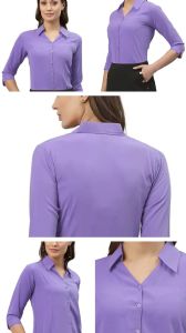 Plain Cotton Womens Shirt