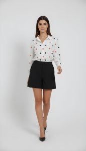 Polka DOT Chiffon Shirt for Women