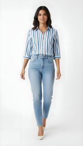 Printed Women Chiffon Shirt