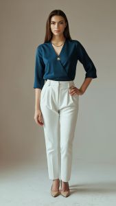 Satin Ladies Top