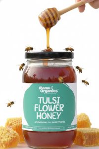 Mamu Organics Tulsi Flower Honey