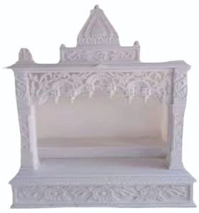 3 Feet White Marble Temple