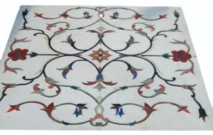 Inlay Work Makrana Marble Slab