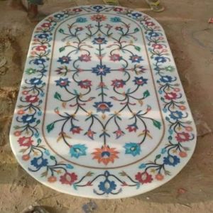 Marble Inlay Table Top