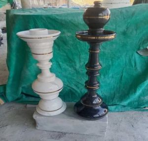 Marble Table Flower Pot