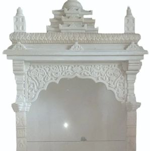 Premium White Marble Temple