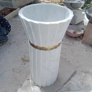 White Marble Wash Basin