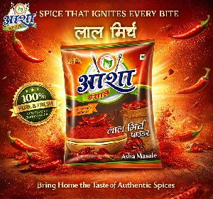 Asha Fiery Red Chilli Powder