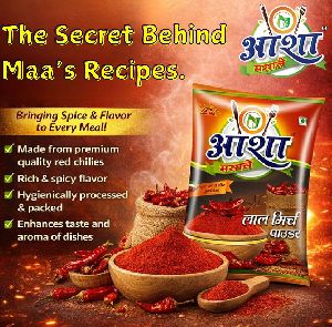 Asha Fiery Red Chilli Powder