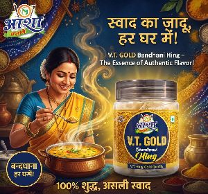Asha Vt Gold Bandhani Hing
