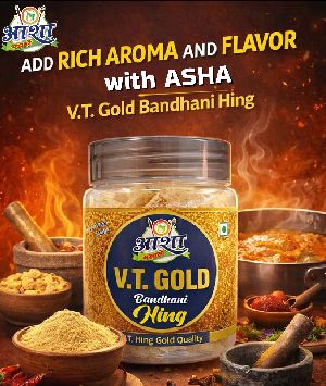 Asha Vt Gold Bandhani Hing