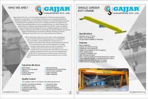 Heavy Duty 5 Ton Double Girder EOT Crane
