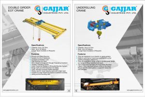 Heavy Duty 5 Ton Double Girder EOT Crane