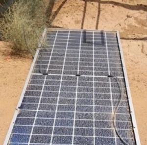 Damage Solar Panel Scrap