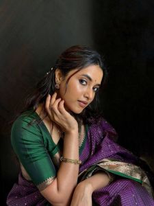 Checked Soft Lichi Silk Sarees