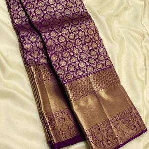 Rich Pallu Soft Lichi Silk Sarees