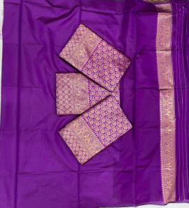 Rich Pallu Soft Lichi Silk Sarees