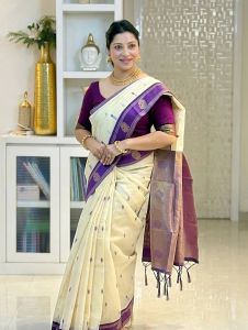 Traditional Soft Lichi Silk Sarees