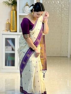 Traditional Soft Lichi Silk Sarees