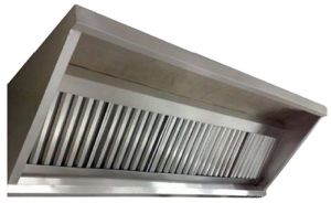 Stainless Steel Exhaust Hood with Filter