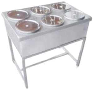 Stainless Steel Hot Bain Marie Round Container