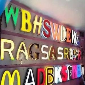 3D Acrylic Letter