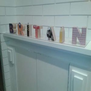 3D Wooden Letter