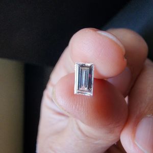 Classic 0.665 Carat Elegance Baguette Cut Solitaire Diamond