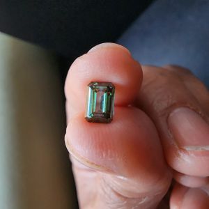 0.92 Carat CVD Lab Grown Emerald Cut Diamond