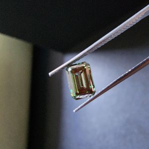 0.92 Carat CVD Lab Grown Emerald Cut Diamond