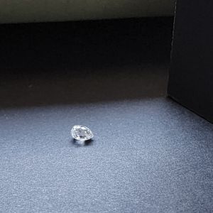 Unique 0.94 Carat Pear Briolette White Lab Grown Diamond