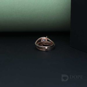 Elegant Twisted Wedding  Diamond Ring
