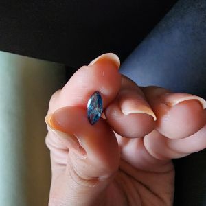 Blue Marquise 1.51 CT Lab Grown Diamond