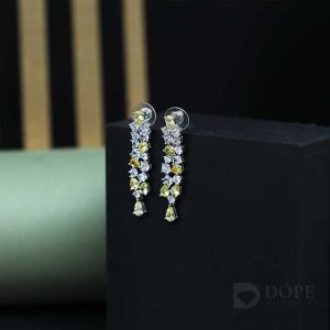 classic designer diamond earrings