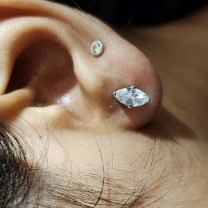 Classic Marquise Cut Diamond Stud Earrings