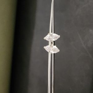 Classic Marquise Cut Diamond Stud Earrings