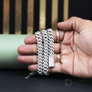 Trendy 16MM Sterling Silver Hip Hop Cuban Chain