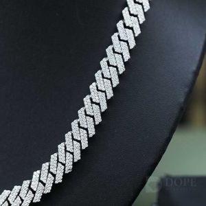 Trendy 16MM Sterling Silver Hip Hop Cuban Chain